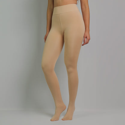 LEGGS - COLLANT POLAIRE TRANSPARENT GRIS
