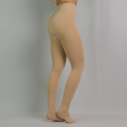 COLLANT POLAIRE TRANSPARENT BEIGE